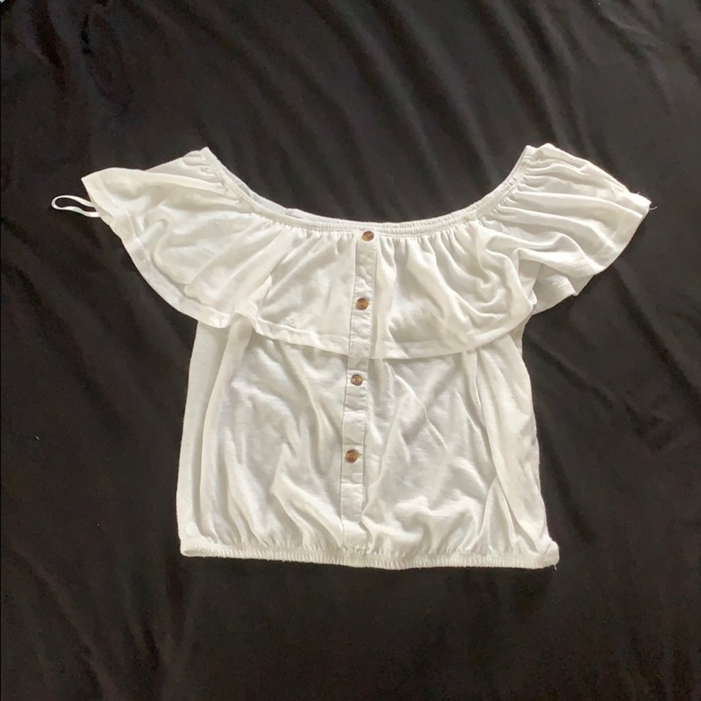 off the shoulder blouse
